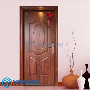 Cửa thép vân gỗ 93