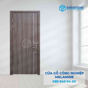 Cửa Gỗ HDF Melamine P1R2b