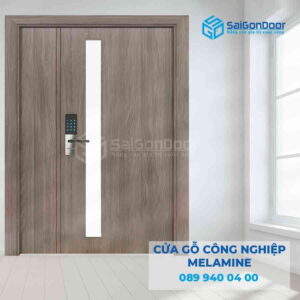 Cửa Gỗ HDF Melammine 2P1G11