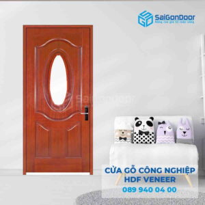Cửa Gỗ HDF Veneer 3Gỗ cam xe
