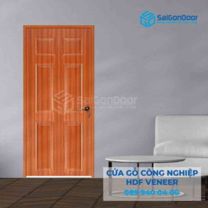 Cửa Gỗ HDF Veneer 6A sapele