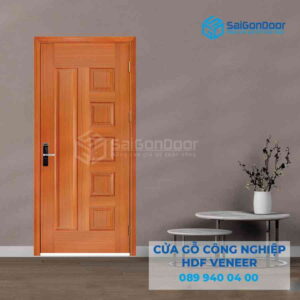 Cửa Gỗ HDF Veneer 6B sapele 8