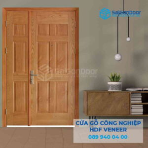 Cửa Gỗ HDF Veneer 9A ash 2