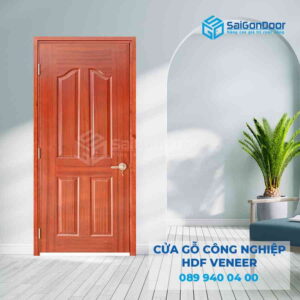 Cửa Gỗ HDF veneer 4A xoan dao