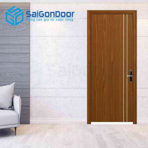 Cửa Gỗ MDF Melamine P1R2 son
