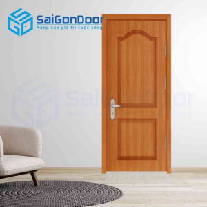 Cửa Gỗ Công Nghiệp SGD 2A xoan dao 1
