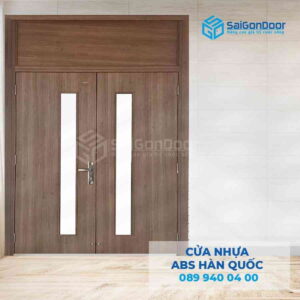 Cửa Nhựa ABS Han Quoc 2 canh