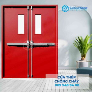 Cửa Thép Chống Cháy 2P1R2G2