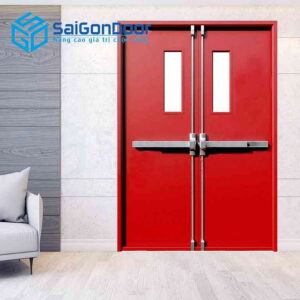 Cửa Thép Chống Cháy 2P1R2G2