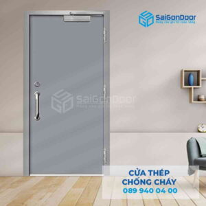Cửa Thép Chống Cháy mau thong dung 1