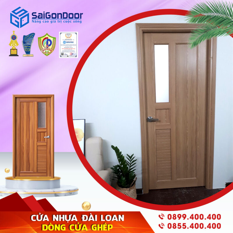 Cửa nhựa giá rẻ TOP 1 chỉ từ 950.000đ/ bộ